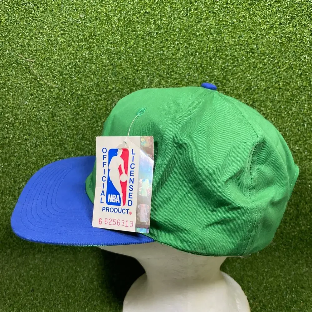 Vintage NWT Dallas Mavericks AJD Snapback NBA Official Licensed Cap 90s